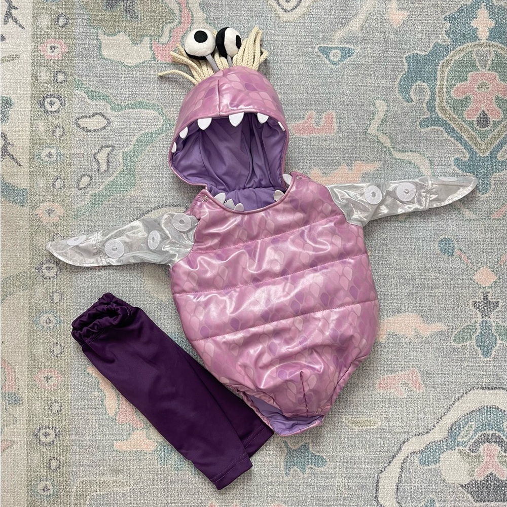 Pottery Barn Kids Purple Monster Costume